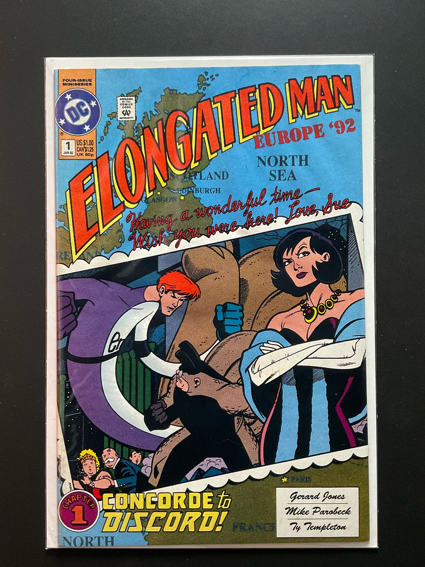 Elongated Man 1 (Jan 1992) DC Comics Four-Issue Miniseries LOW GRADE