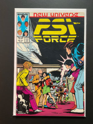 Psi-Force 12 Marvel New Universe 1986