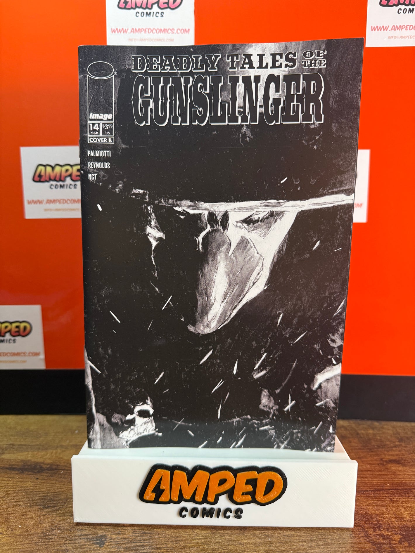 DEADLY TALES OF THE GUNSLINGER SPAWN #14 CVR B PATRIC REYNOLDS B&W VAR