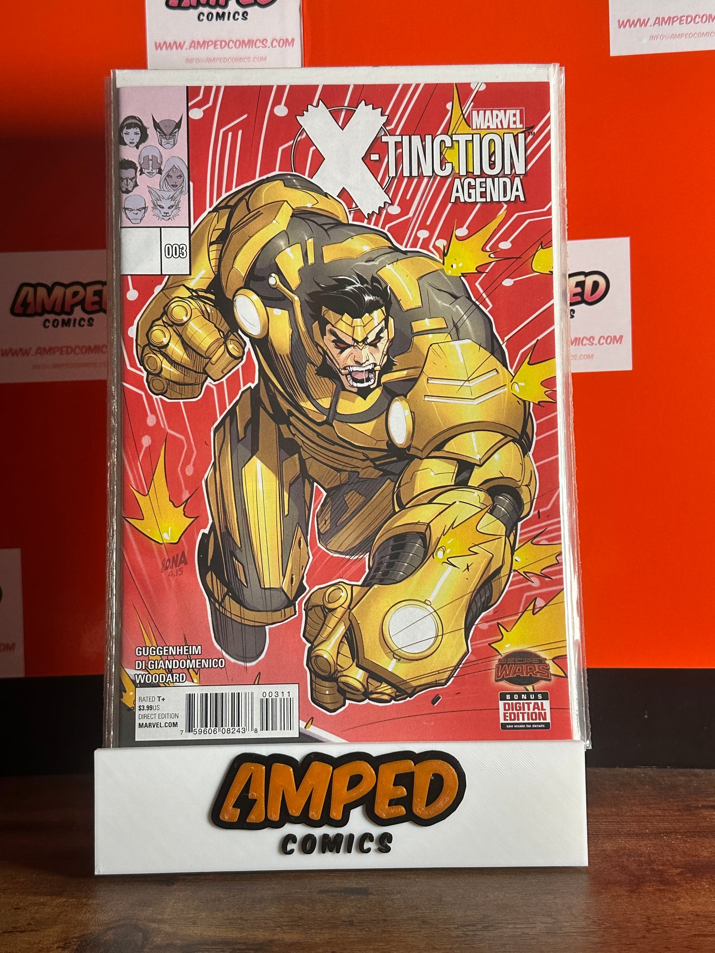 X-Tinction Agenda 3 Marvel Comics 2015 Guggenheim Secret Wars