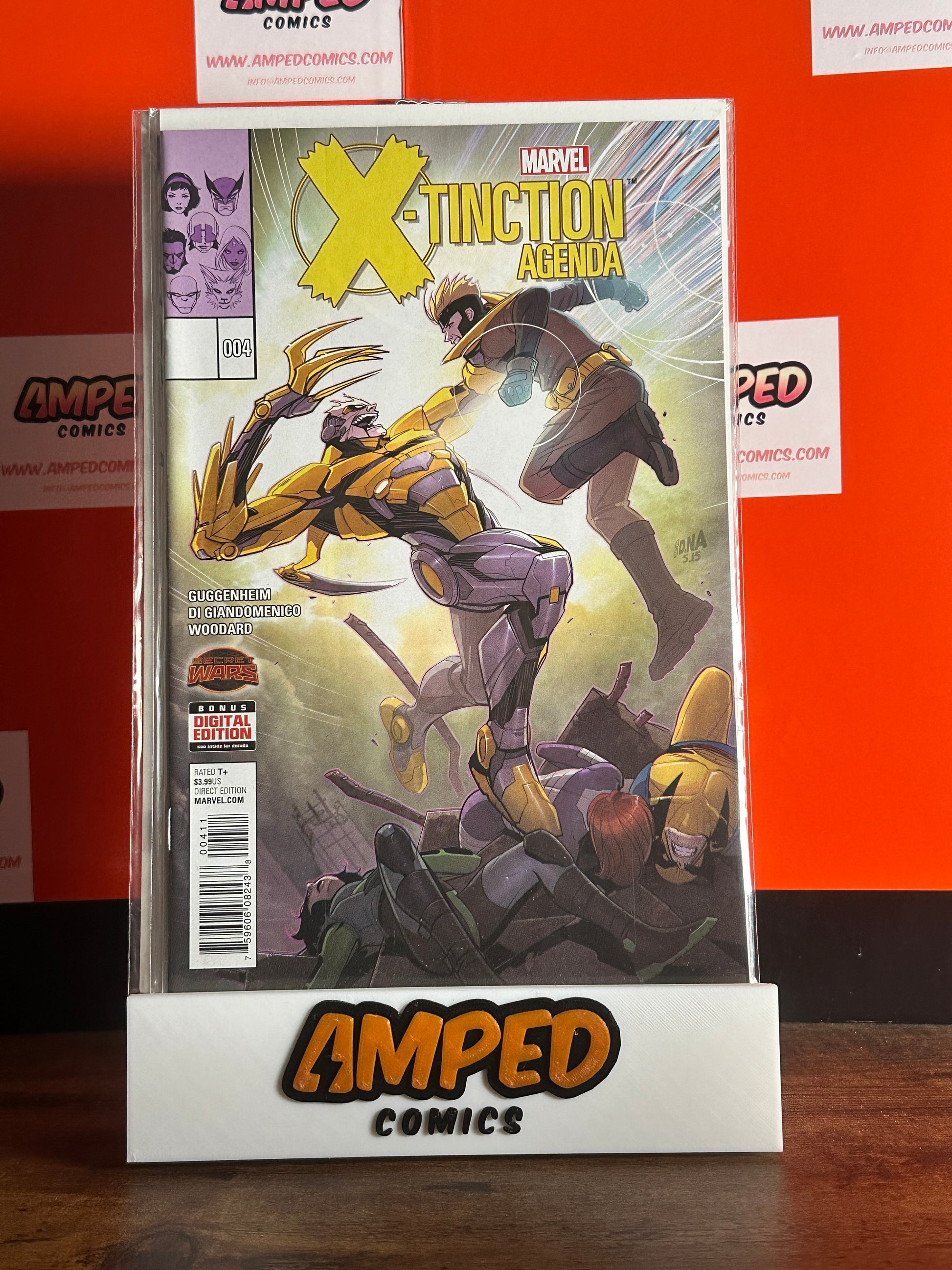 X-Tinction Agenda 4 Marvel Comics Guggenheim Di Giandomenico