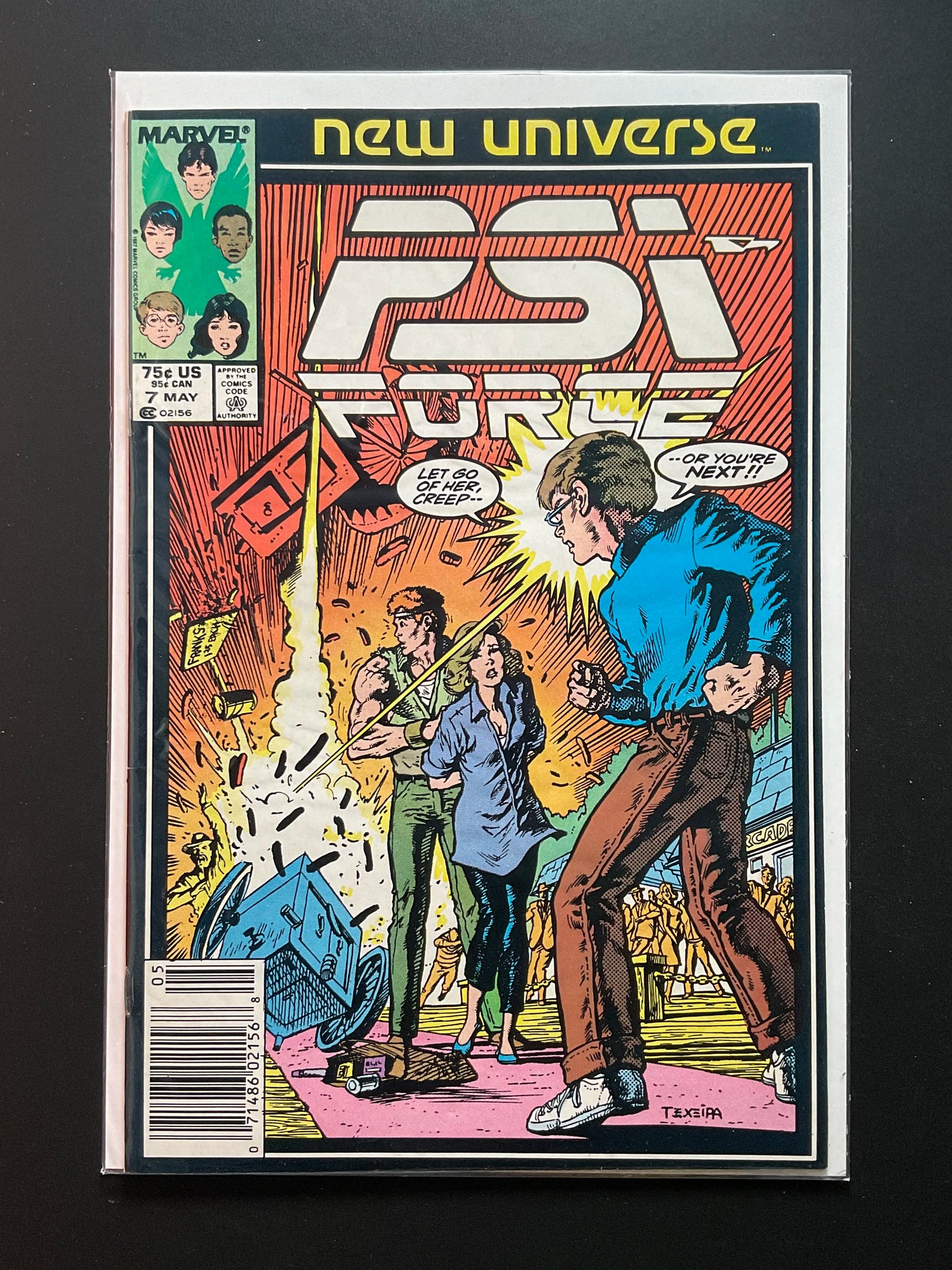Psi-Force 7 Marvel New Universe May 1987