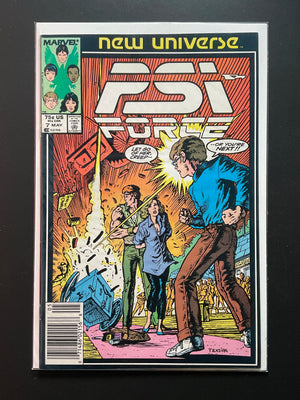 Psi-Force 7 Marvel New Universe May 1987