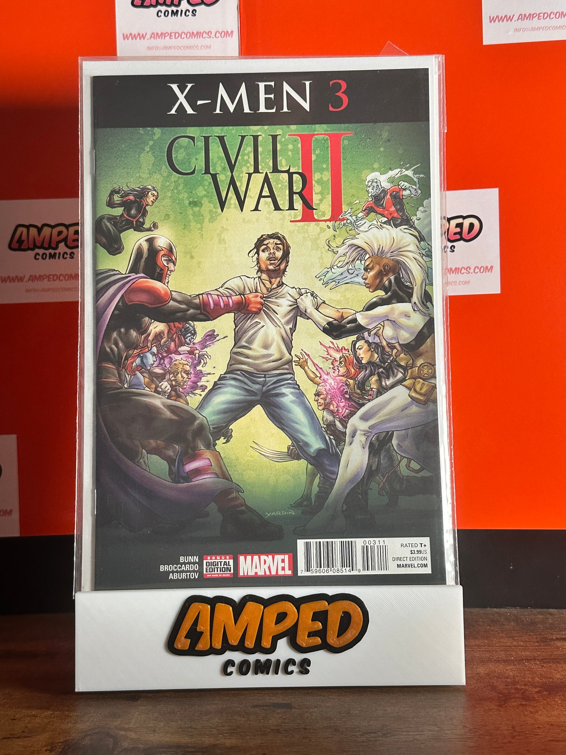 X-Men 3 Civil War II Marvel 2016
