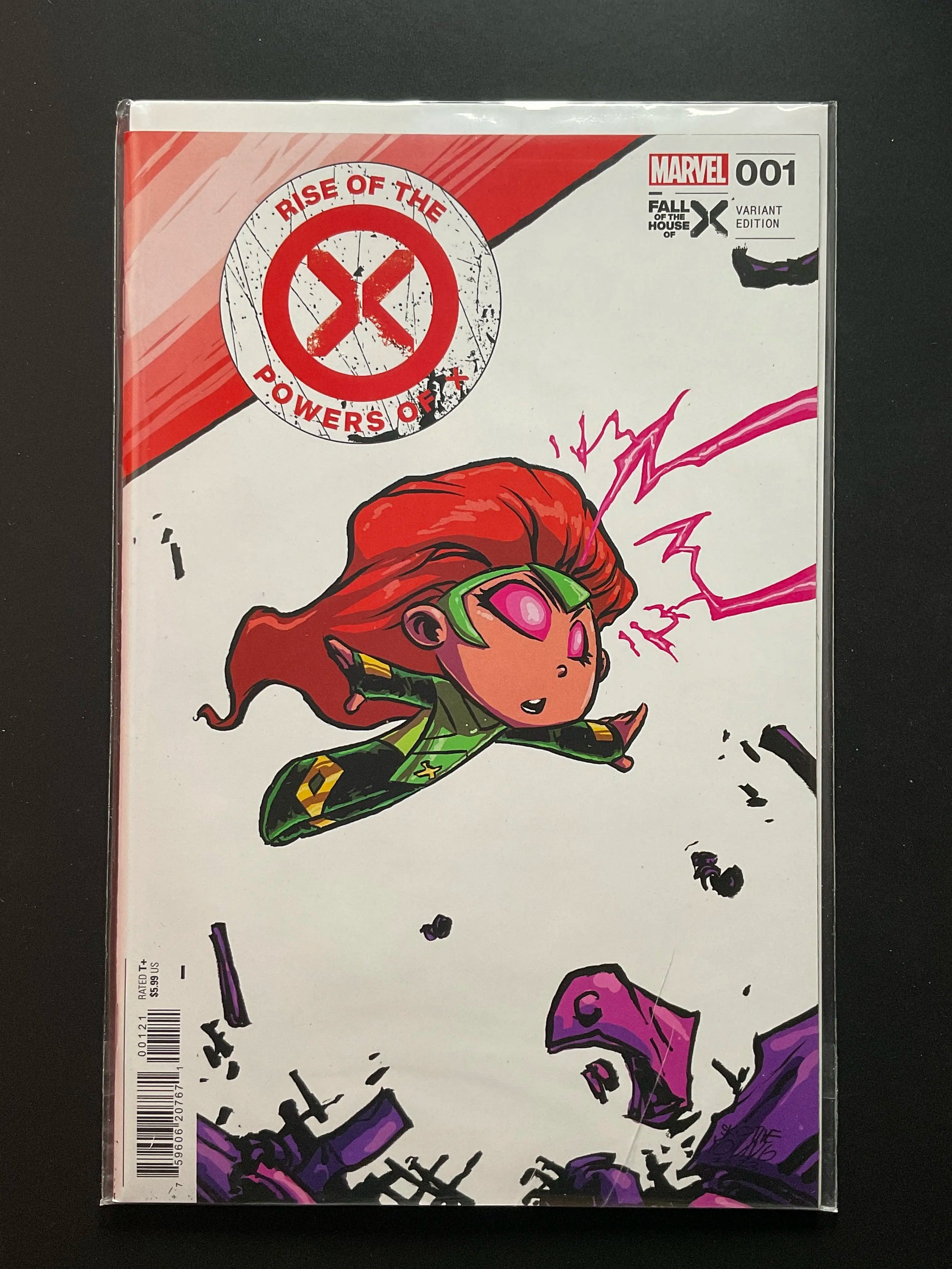 Rise of the Powers of X 1 YOUNG Variant Edition Marvel Comics