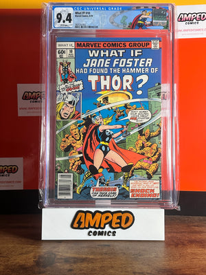 What If 10 CGC 9.4 Marvel Comics Jane Foster Thor 1978
