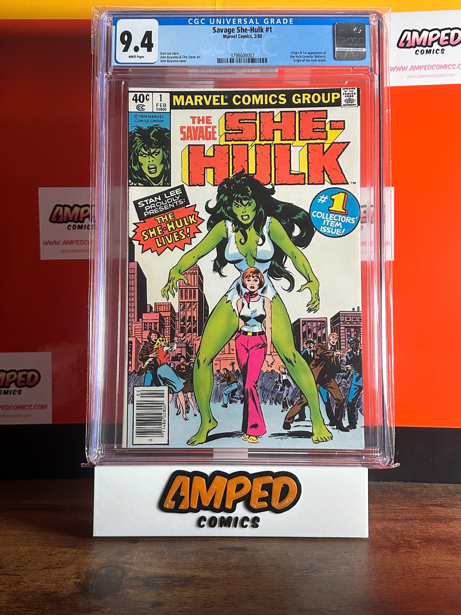 Savage She-Hulk 1 CGC 9.4 Marvel Comics 1980