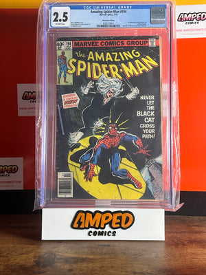 Amazing Spider-Man 194 CGC 2.5 Marvel 1979 1st Black Cat Appearance