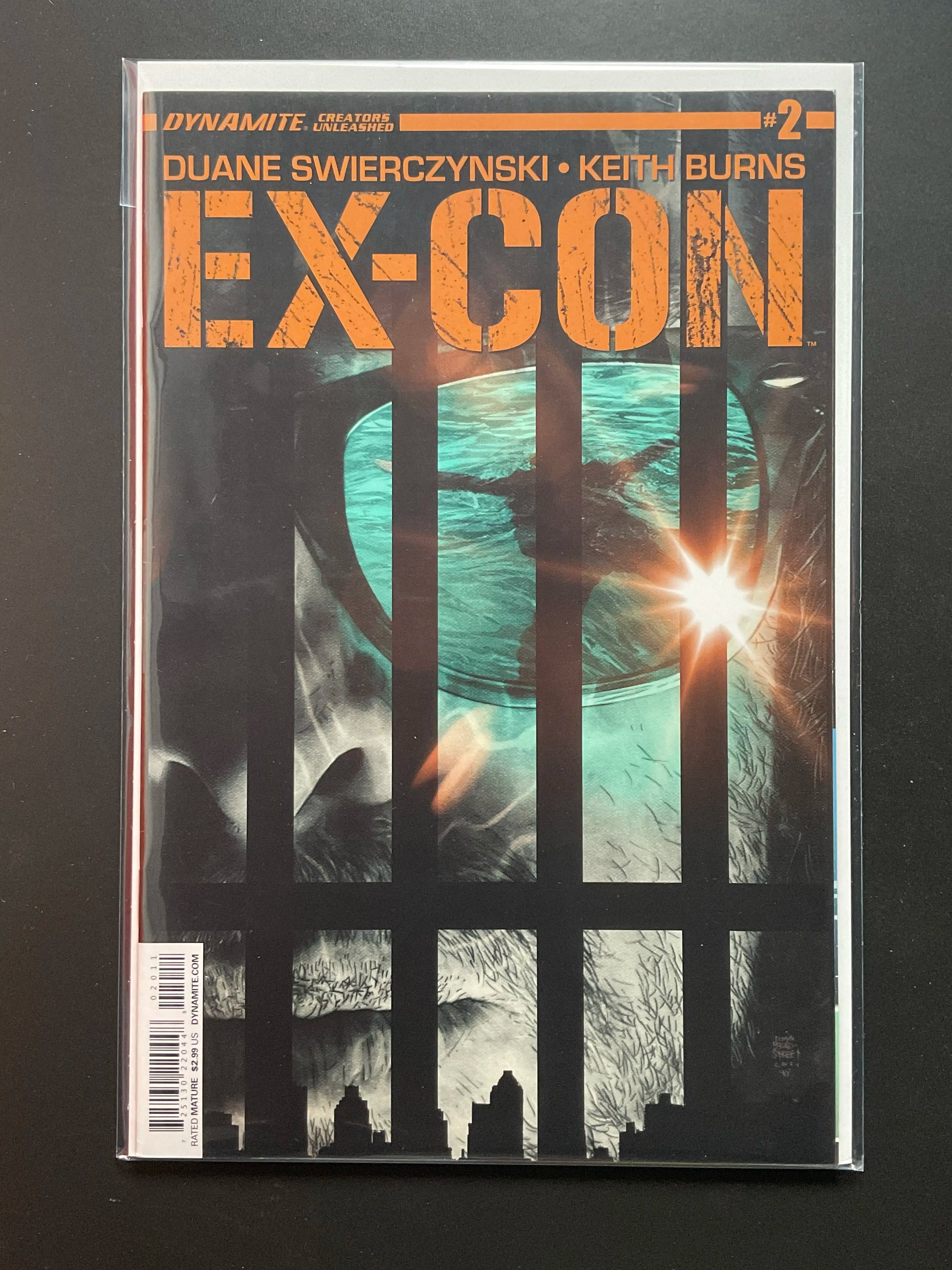 Ex-Con 2 Dynamite Comics Duane Swierczynski Keith Burns