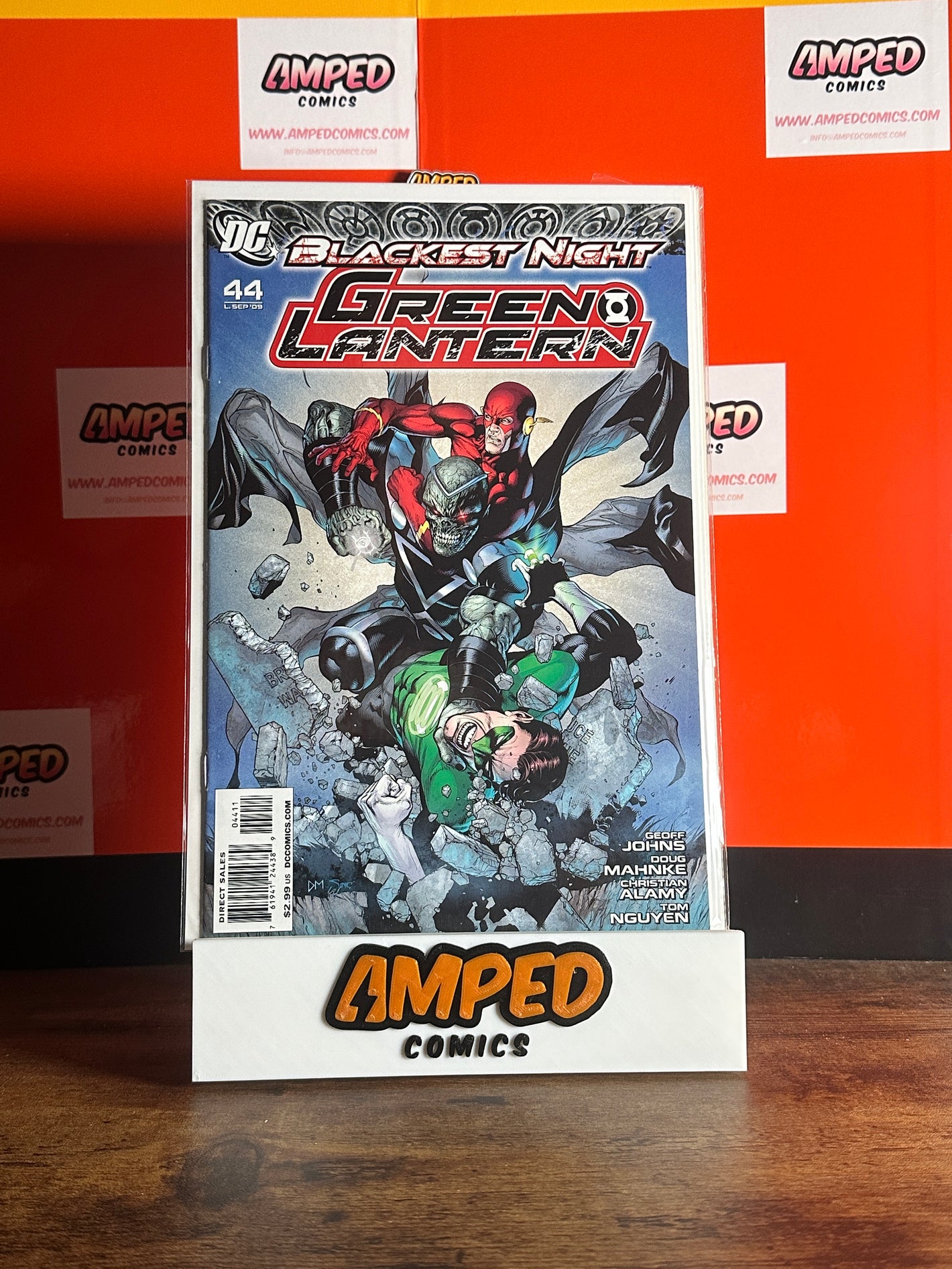 Green Lantern 44 Blackest Night DC Comics 2009