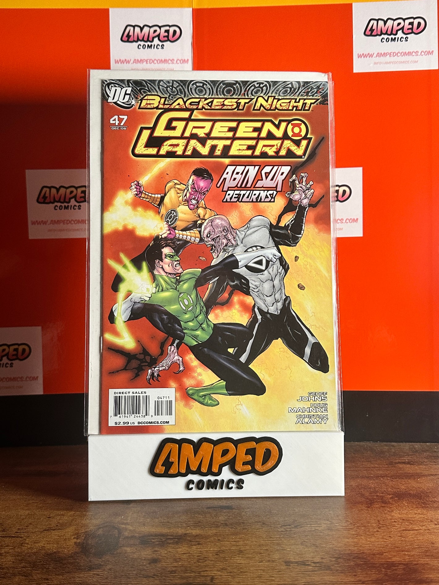 Blackest Night Green Lantern 47 (Dec 2009) DC Comics