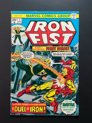 Iron Fist 1 Marvel Comics Nov 1975 First Issue