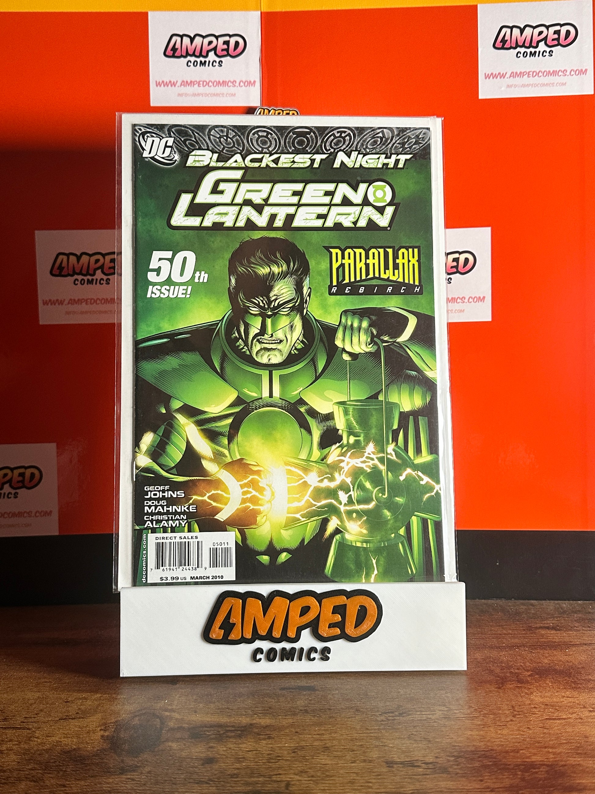 Blackest Night Green Lantern 50 DC Comics March 2010