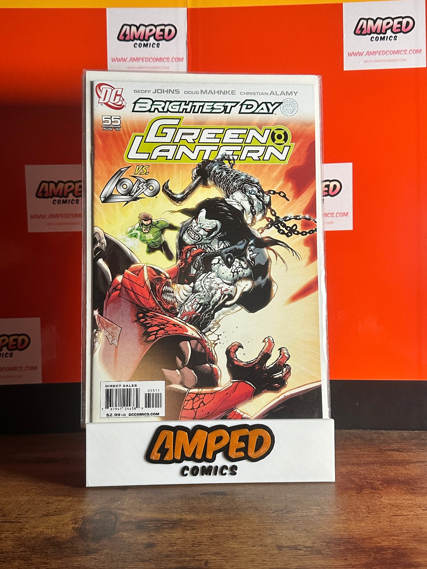 Green Lantern 55 Brightest Day DC Comics Aug 2010