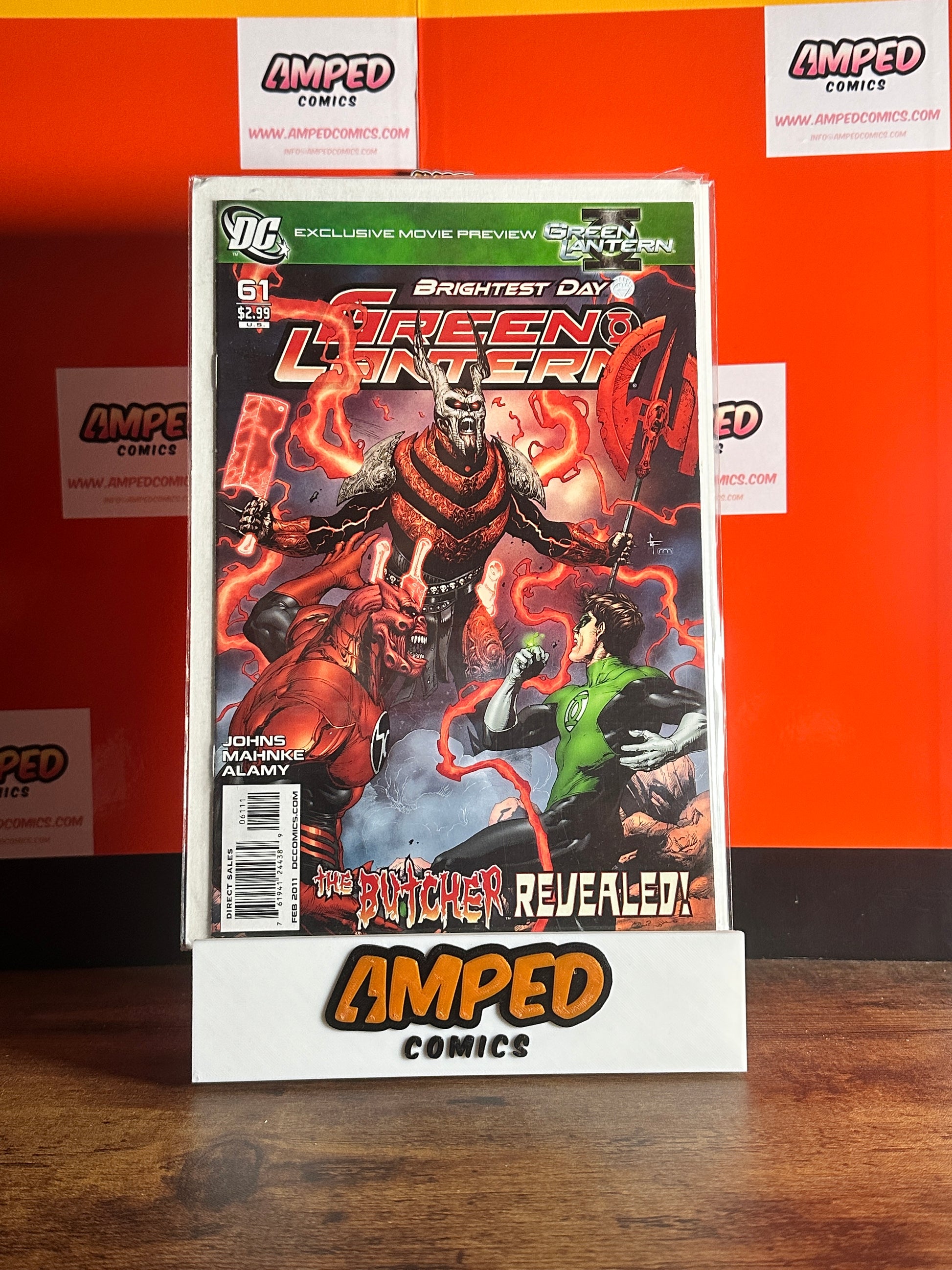 Green Lantern 61 (Feb 2011) DC Comics - The Butcher Revealed