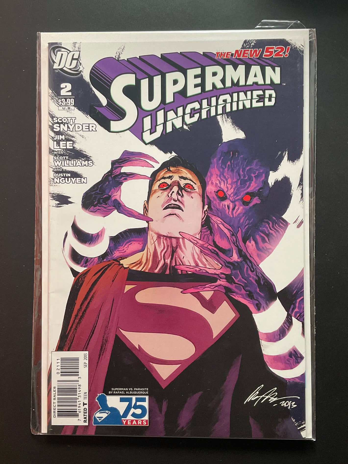 Superman Unchained 2 DC Comics 2013 The New 52 Scott Snyder
