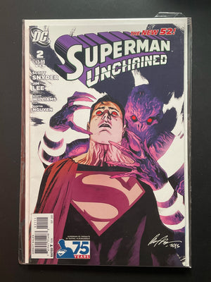 Superman Unchained 2 DC Comics 2013 The New 52 Scott Snyder