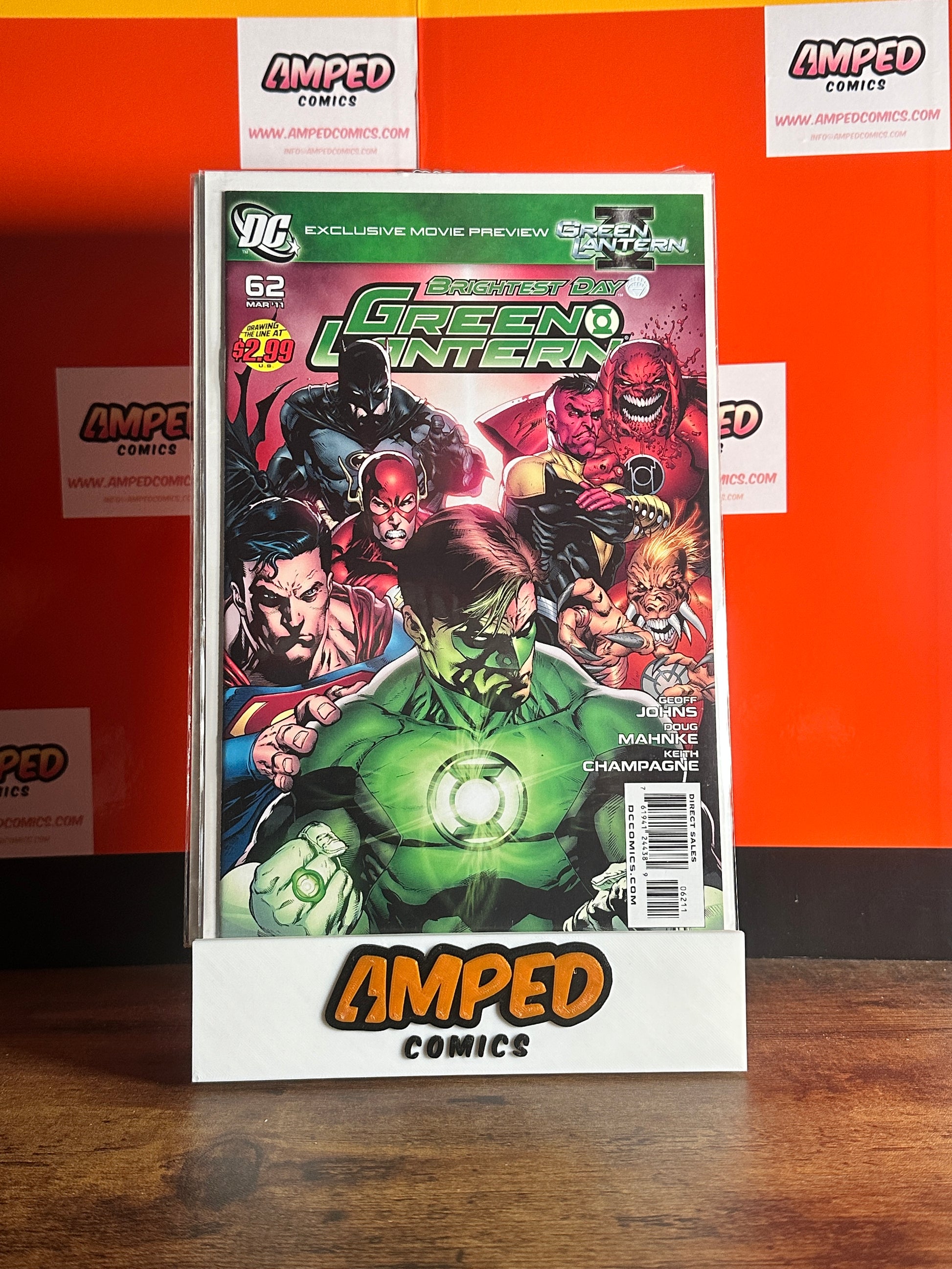 Green Lantern 62 Brightest Day DC Comics Mar 2011