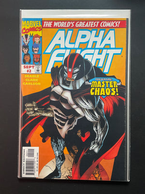 Alpha Flight 2 Marvel Comics Sept Direct Edition