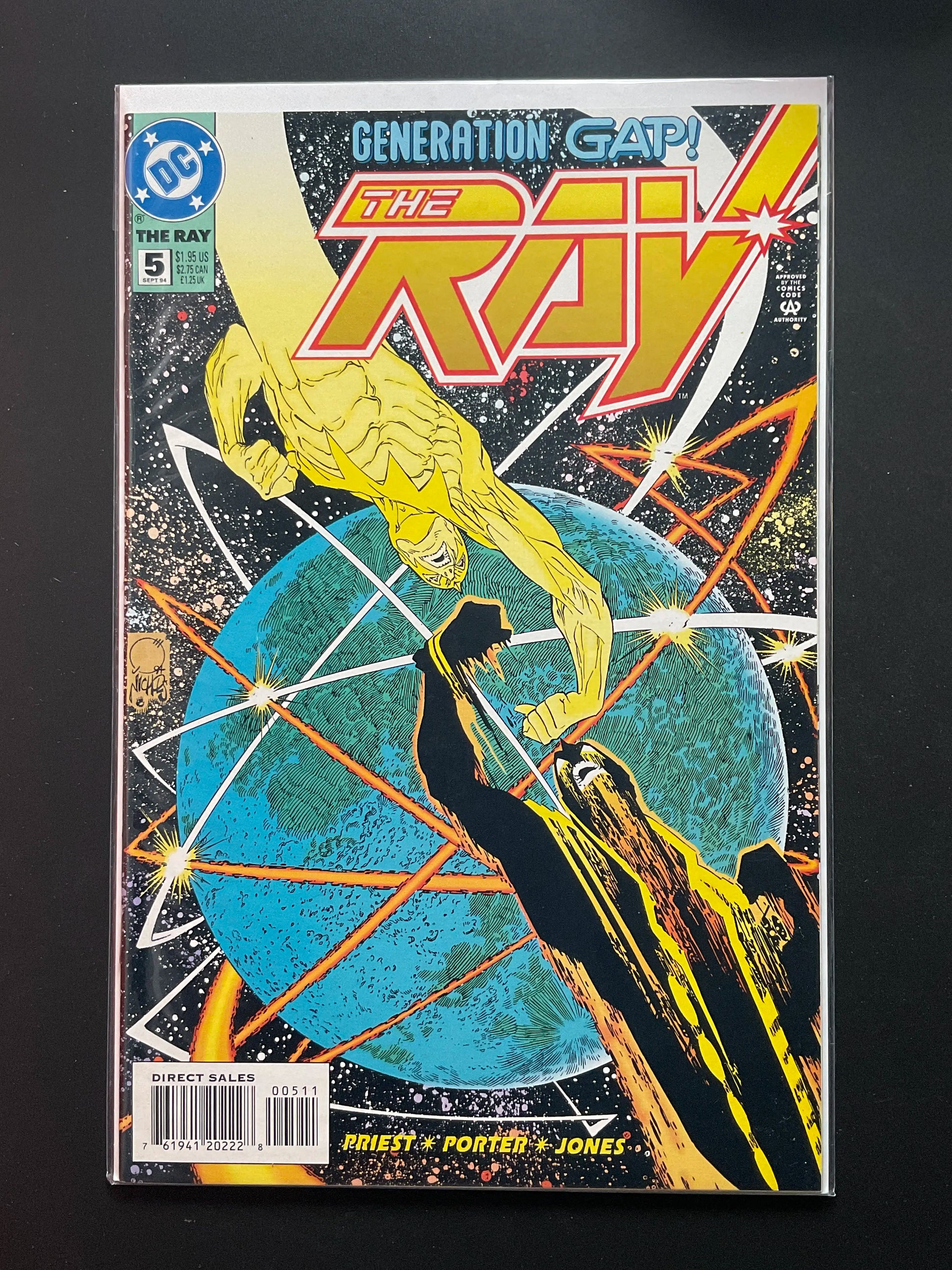 The Ray 5 DC Comics 1994 Generation Gap Storyline