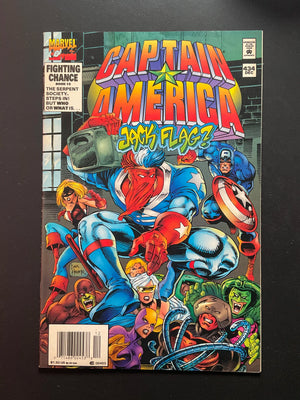 Captain America 434 Marvel Comics Dec 1994 Jack Flag Appearance