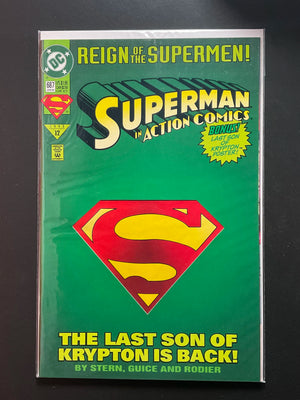 Superman in Action Comics 687 DC Comics 1993 Reign of the Supermen