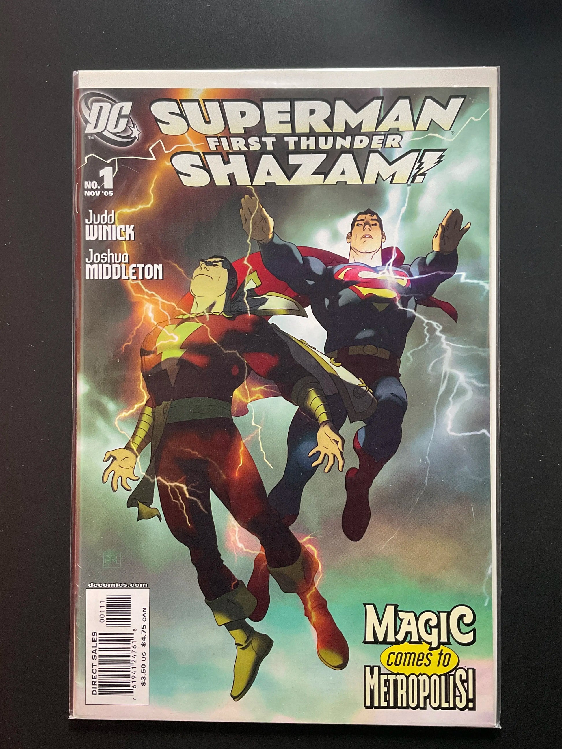 Superman/Shazam First Thunder 1 DC Comics Nov 2005