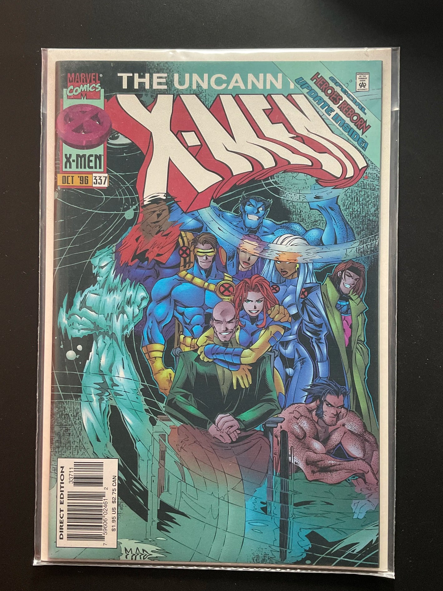 Uncanny X-Men 337 Marvel Comics Oct 1996 Heroes Reborn Tie-In