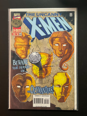 Uncanny X-Men 332 Marvel Comics May 1996 Direct Edition