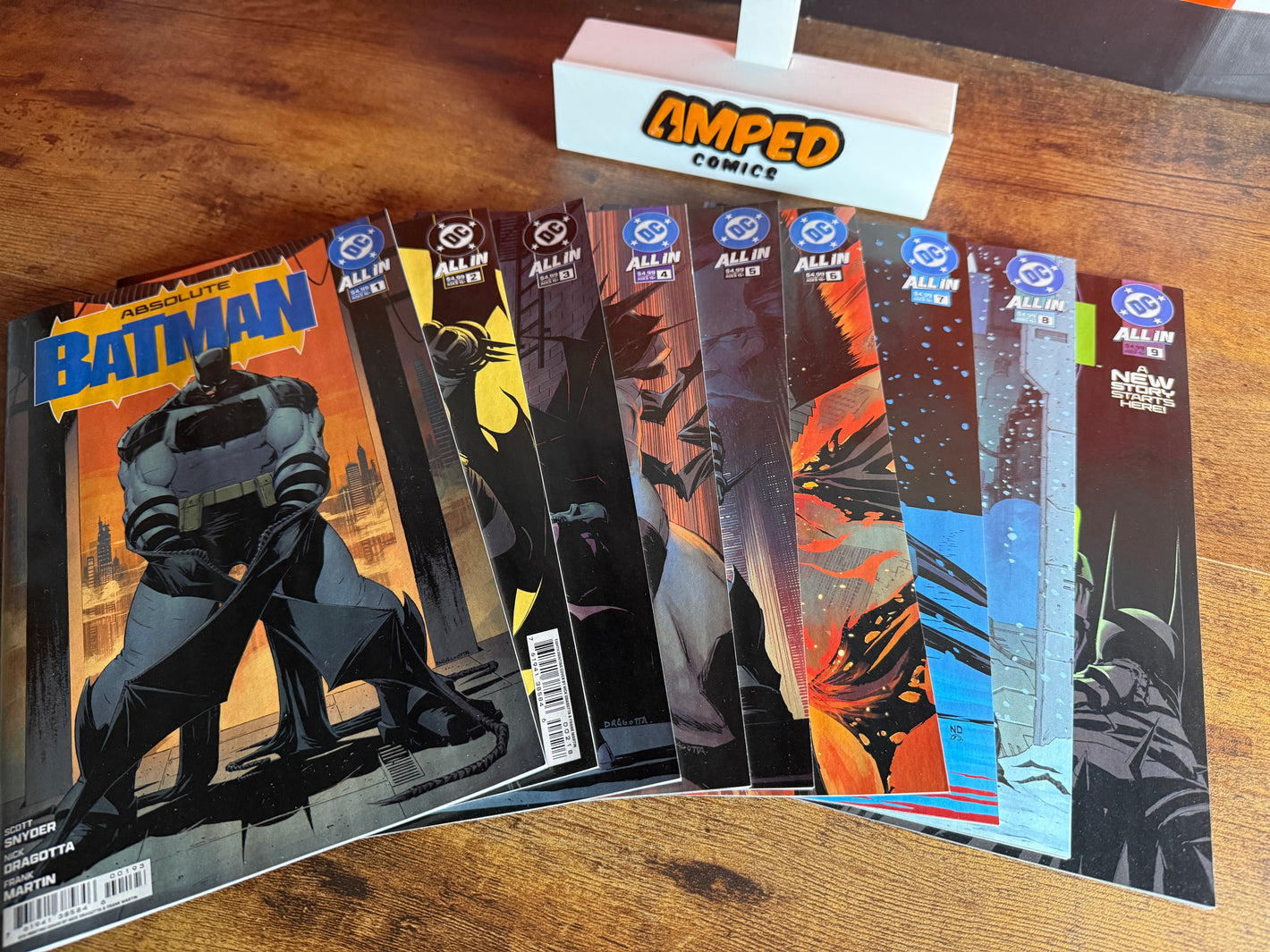 Absolute Batman #1-9 BatPack 9 BOOKS! CHECK DESCRIPTIONS FOR PRINTINGS