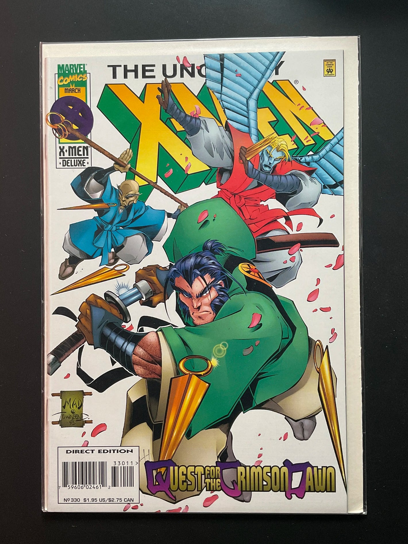 The Uncanny X-Men 330 Marvel Comics March 1996