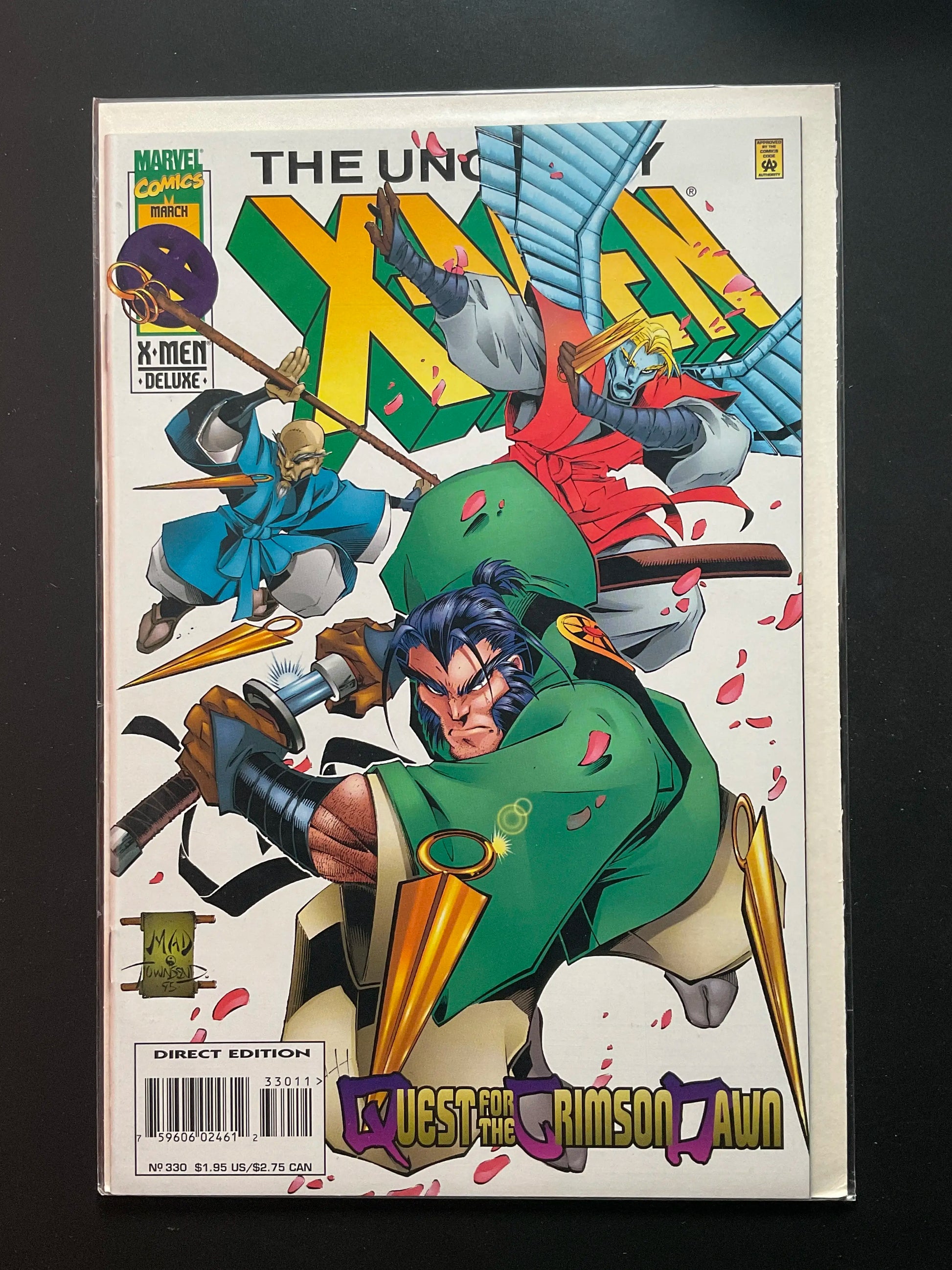 The Uncanny X-Men 330 Marvel Comics March 1996