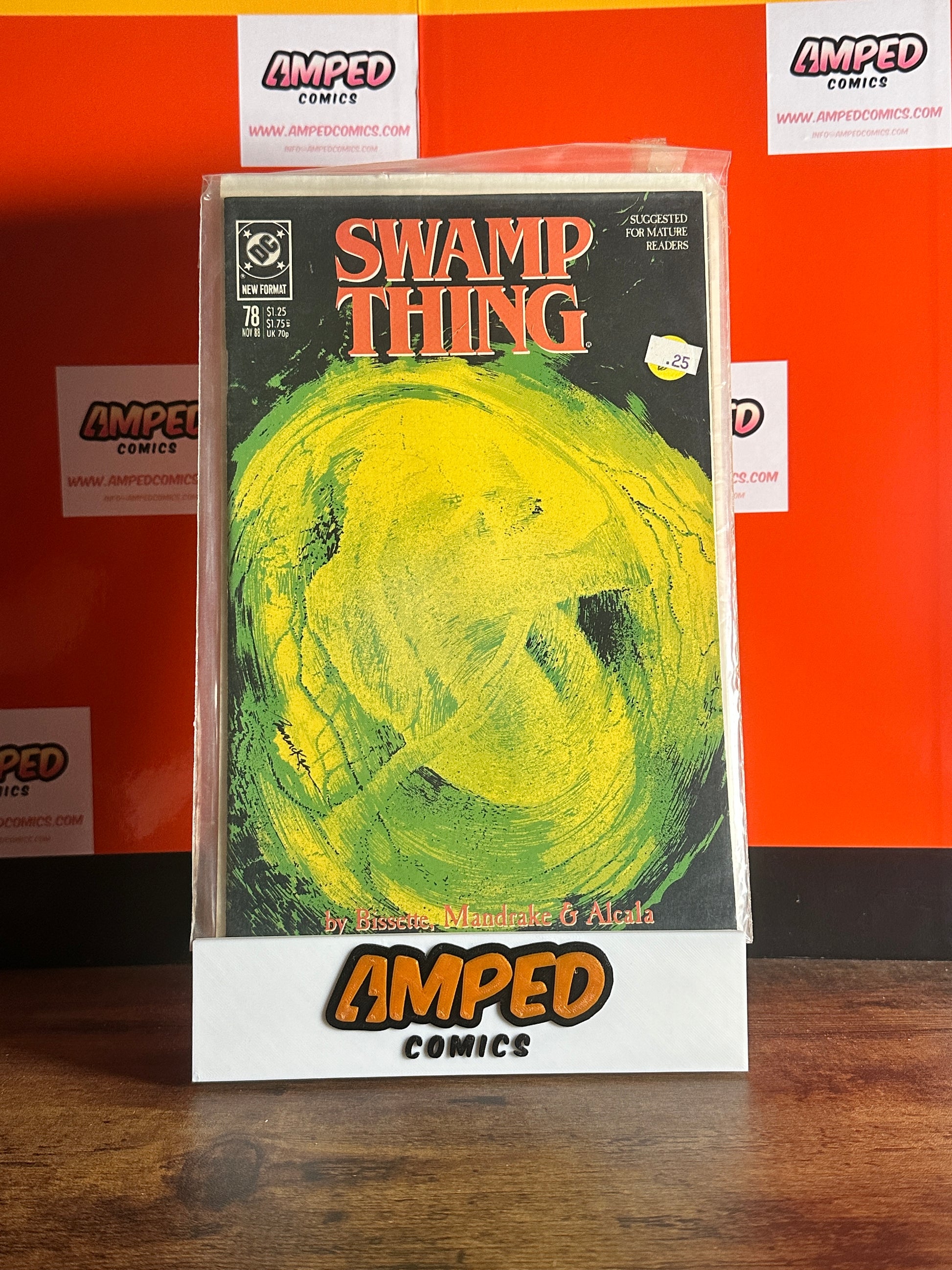 Swamp Thing 78 DC Comics 1988 by Bissette, Mandrake Alcala