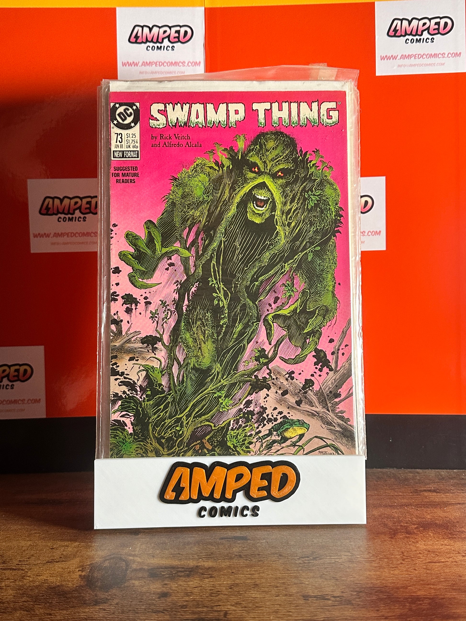 Swamp Thing 73 DC Comics Jan 1988 by Rick Veitch Alfredo Alcala