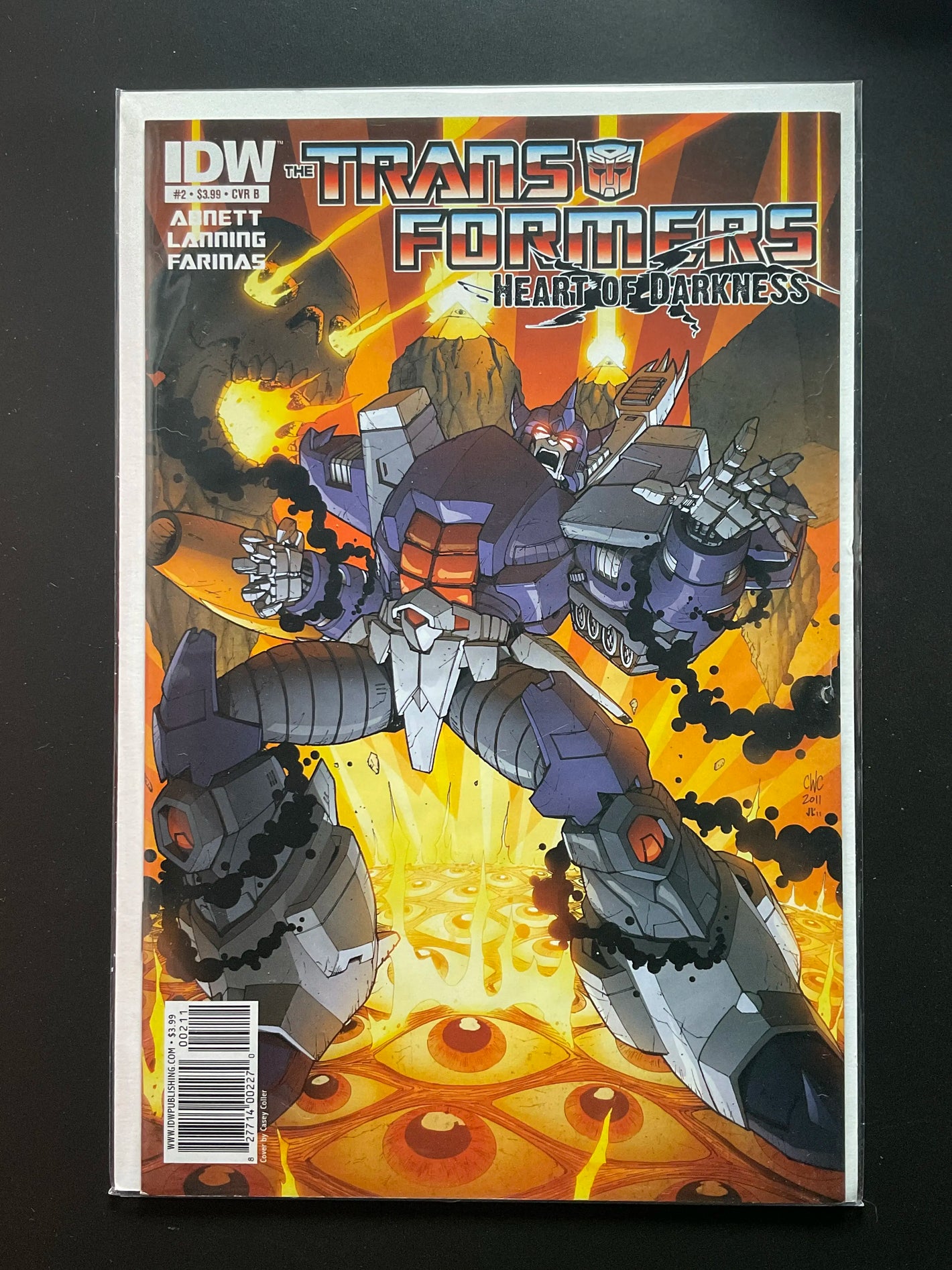 Transformers Heart of Darkness 2 Cover B IDW 2011