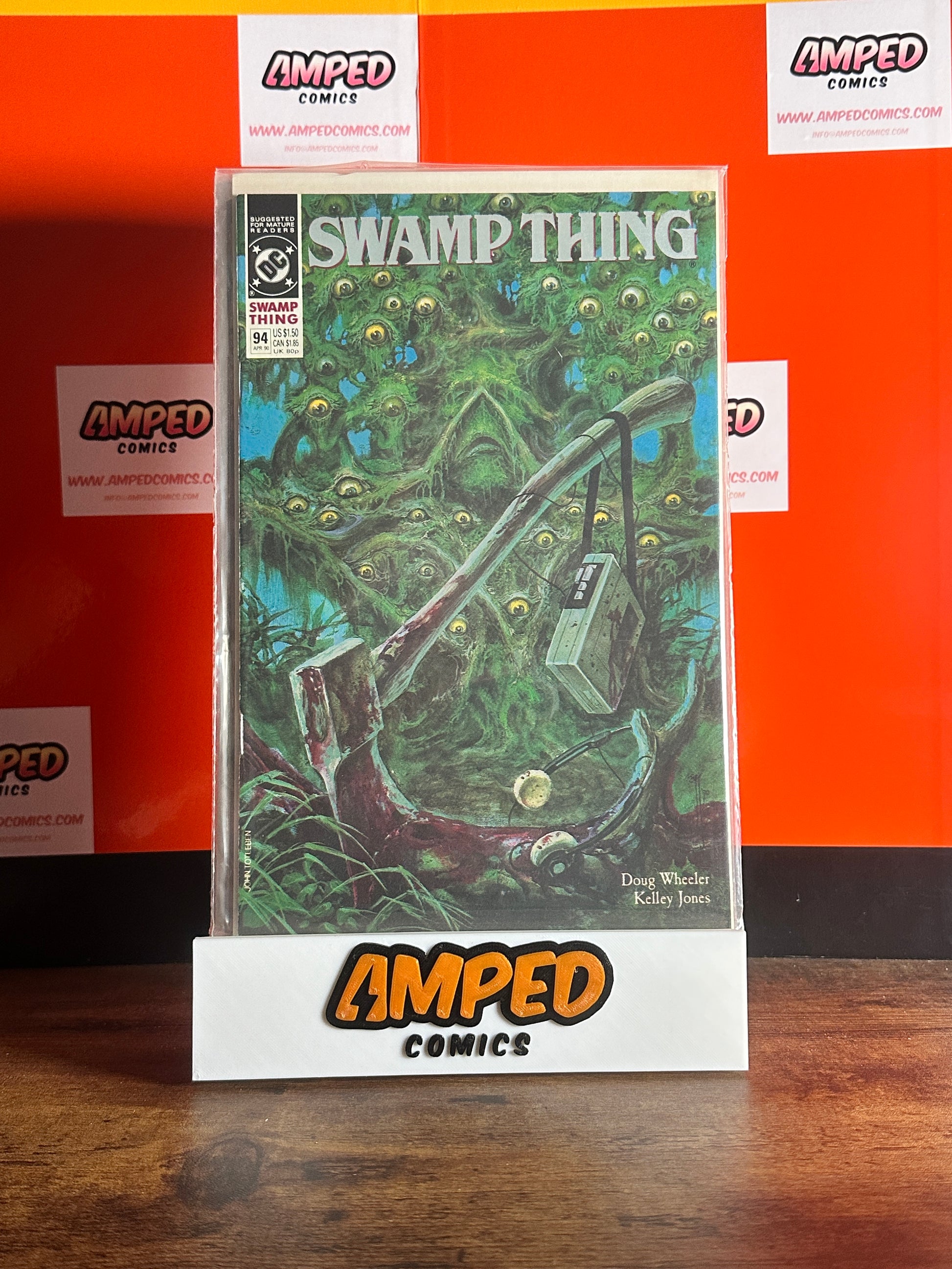 Swamp Thing 94 DC Comics 1990 Doug Wheeler Kelley Jones