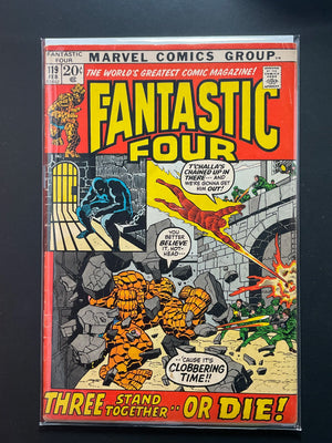 Fantastic Four 119 Marvel Comics Feb 1972 Black Panther Appearance