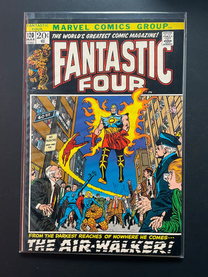 Fantastic Four 120 Marvel Comics March 1972 The Air-Walker
