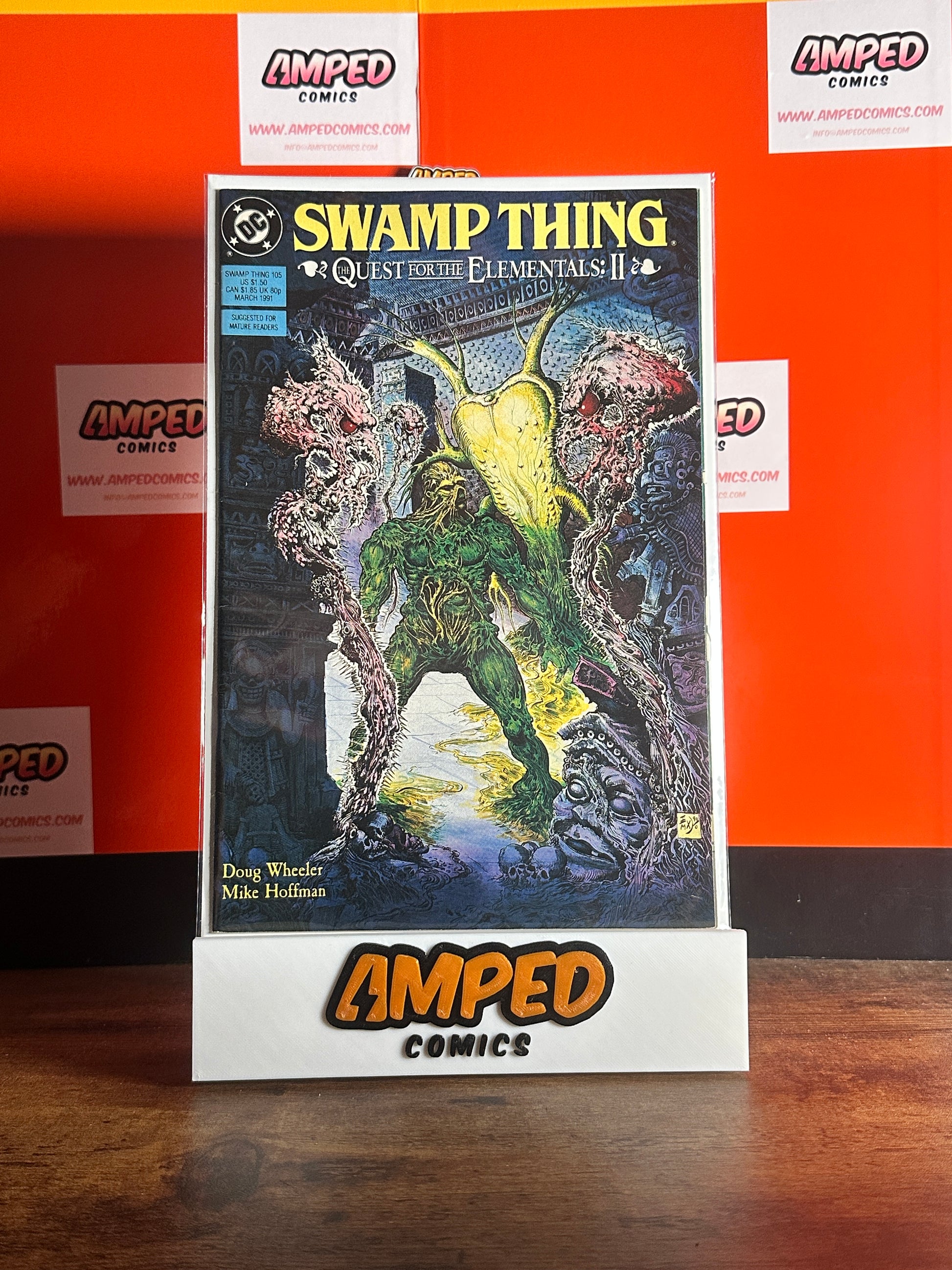 Swamp Thing 105 DC Comics March 1991 Quest for the Elementals II