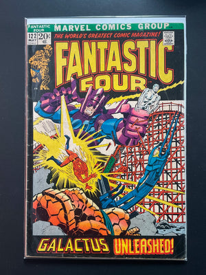Fantastic Four 122 Marvel Comics May 1972 Galactus Appearance