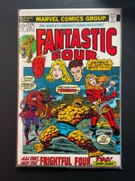Fantastic Four 129 Marvel Comics Dec 1972 First Thundra Appearance