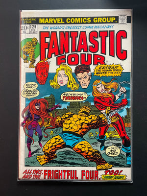 Fantastic Four 129 Marvel Comics Dec 1972 First Thundra Appearance