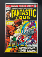 Fantastic Four 130 Marvel Comics 1973 Battleground The Baxter Building