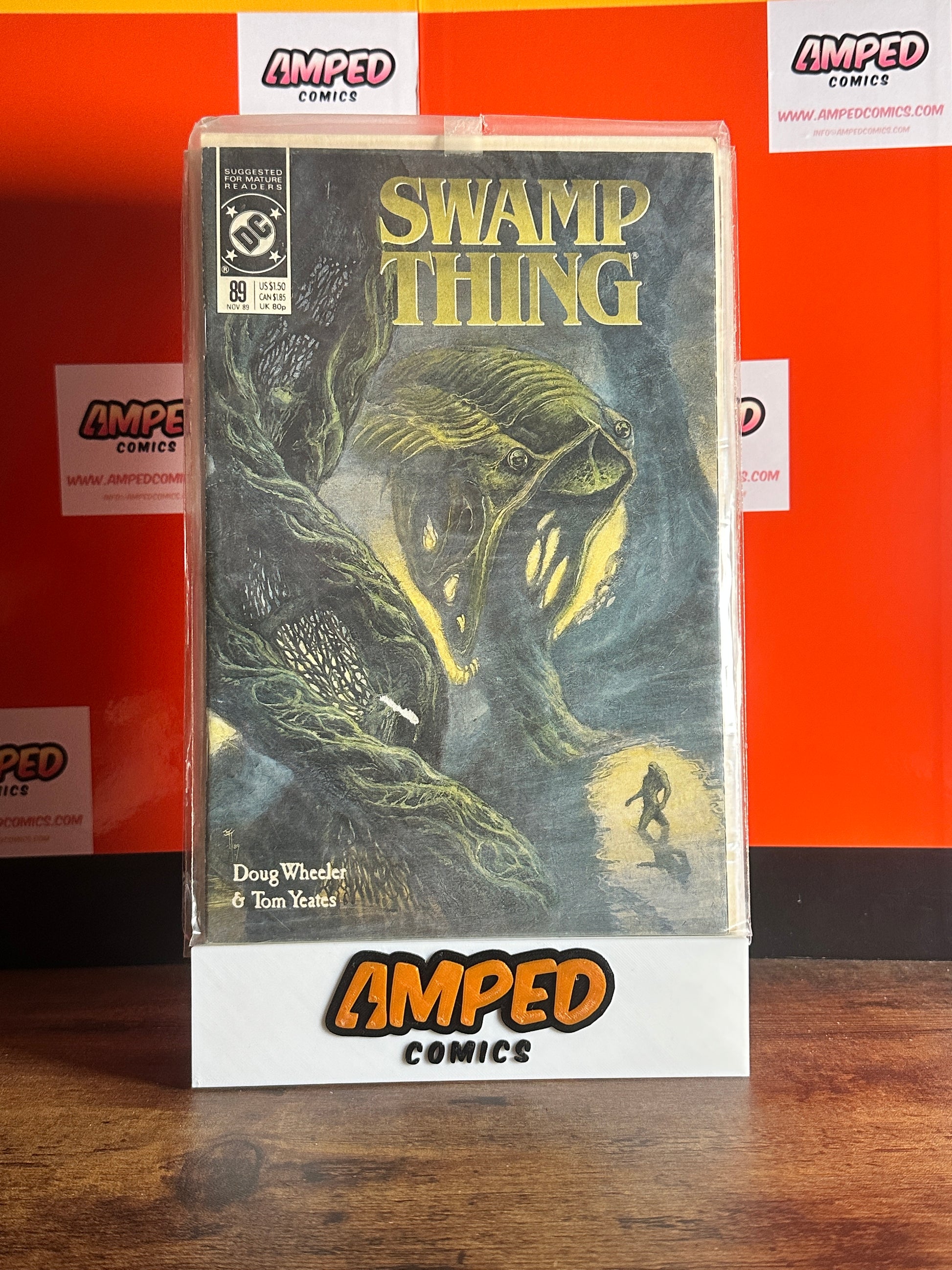 Swamp Thing 89 DC Comics Nov 1989 Doug Wheeler Tom Yeates