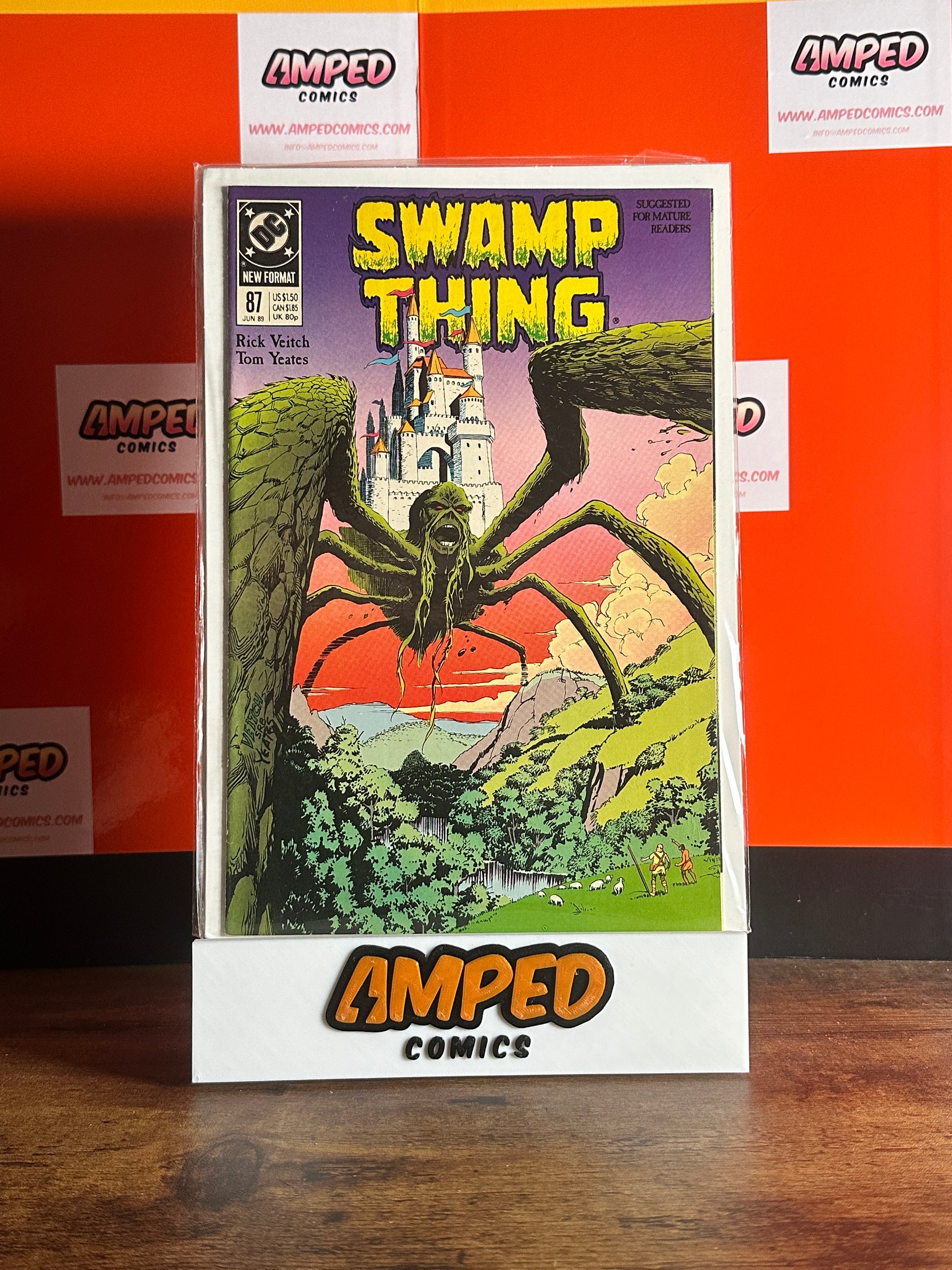 Swamp Thing 87 DC Comics June 1989 Rick Veitch Tom Yeates