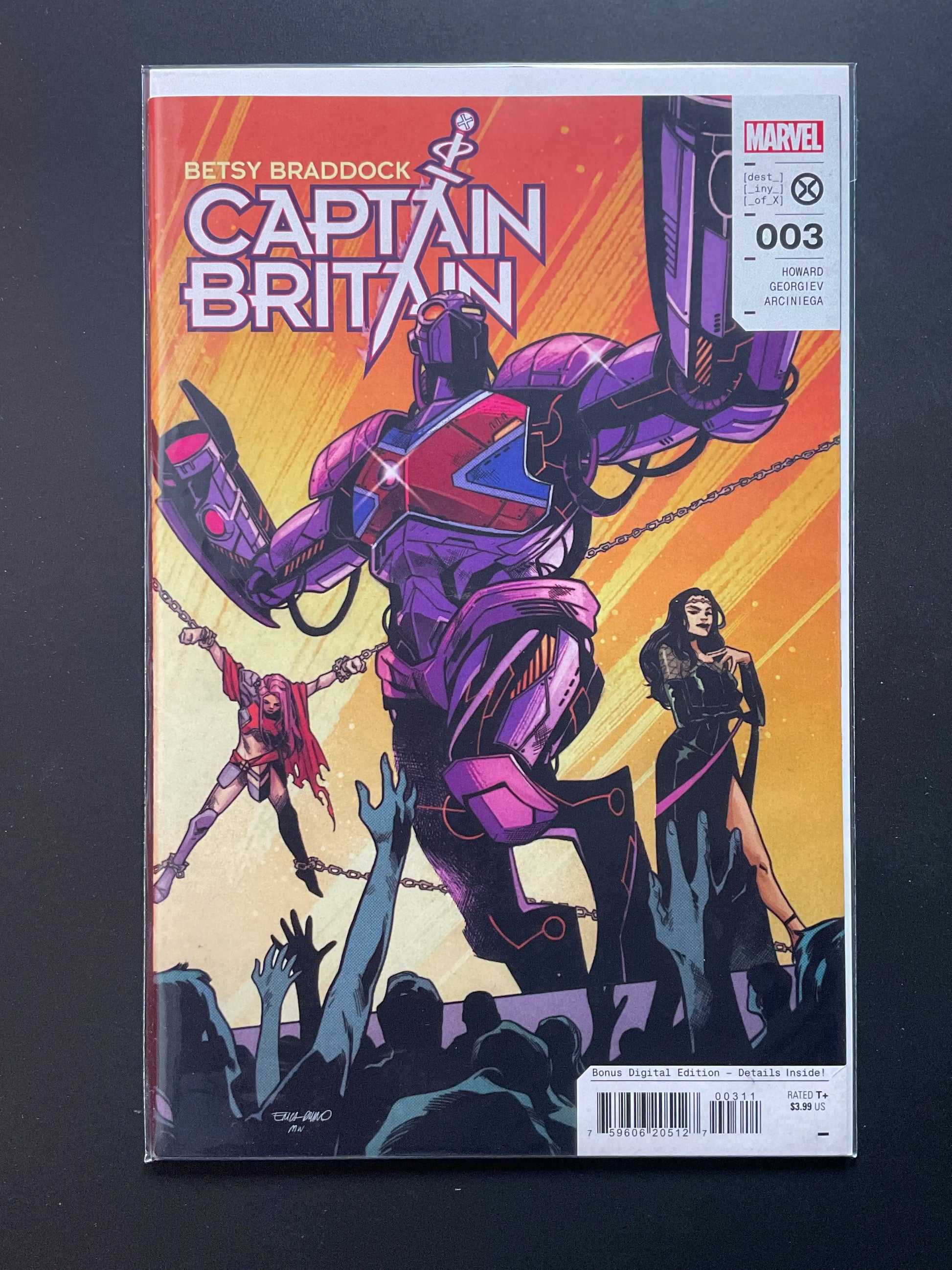 Betsy Braddock Captain Britain 3 Marvel Comics 2023
