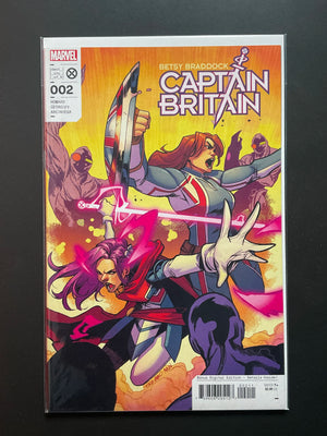 Betsy Braddock Captain Britain 2 Marvel Comics 2023
