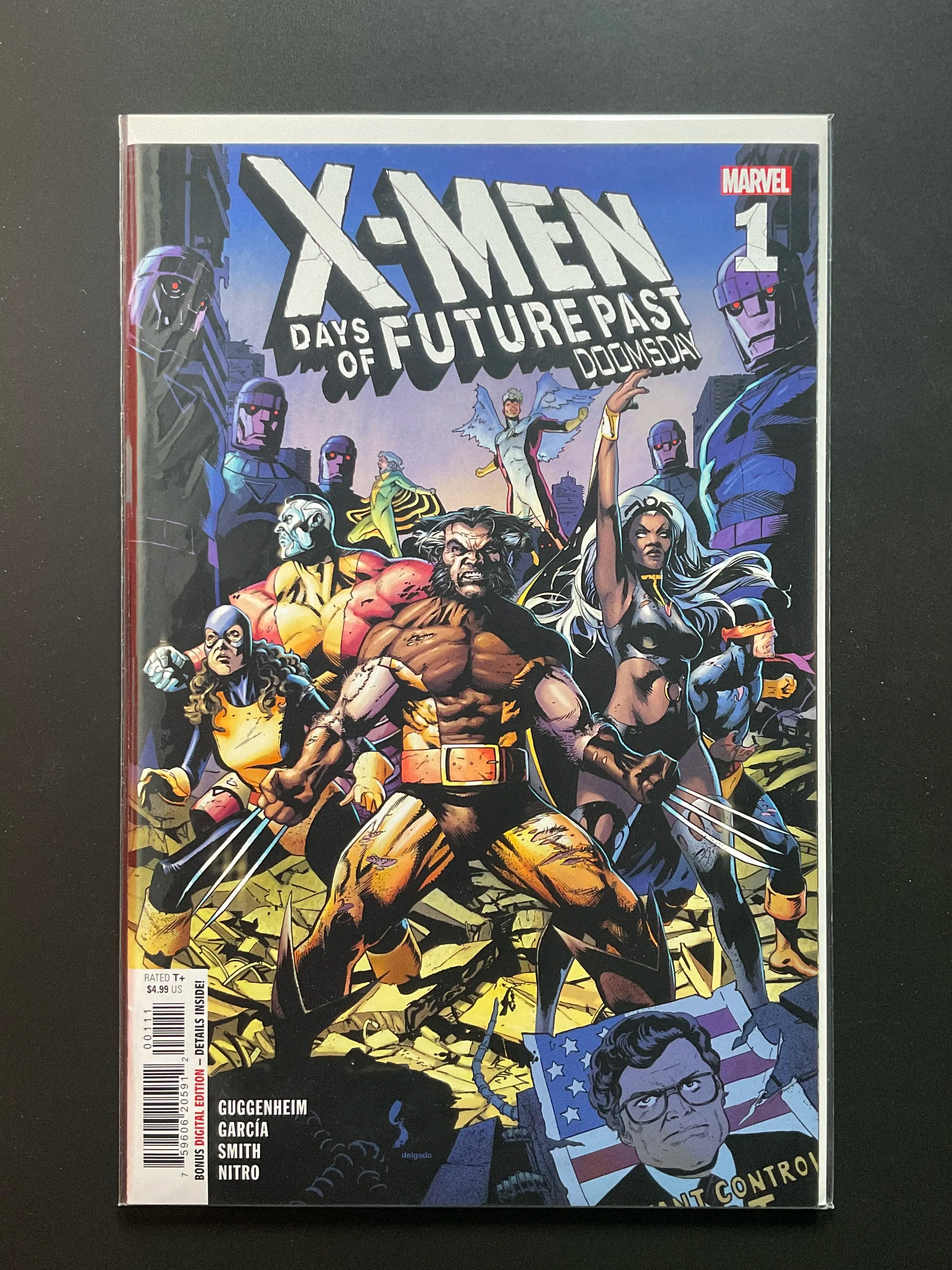 X-Men Days of Future Past Doomsday 1 Marvel Comics