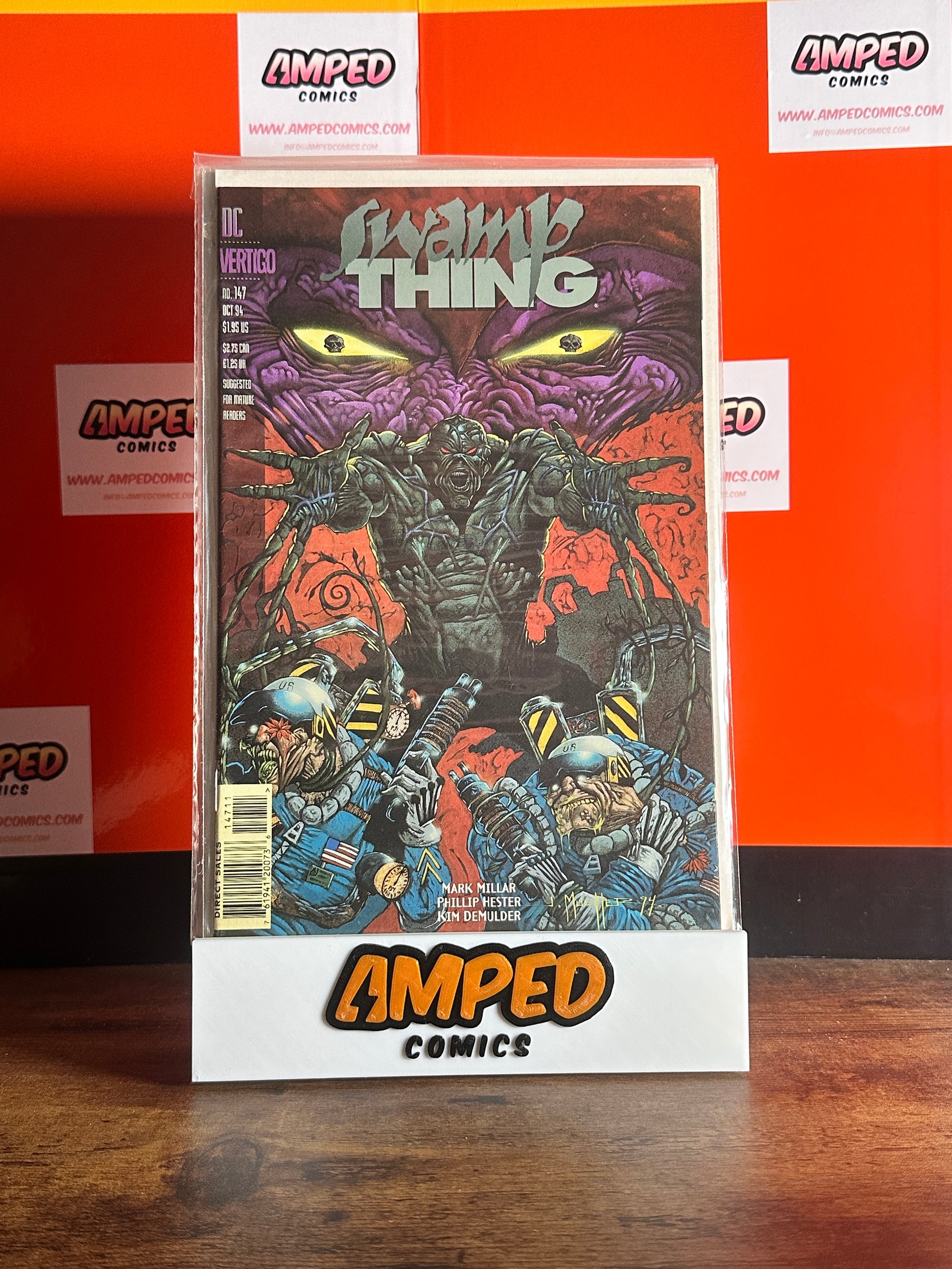 Swamp Thing 147 DC Vertigo 1994 Mark Millar Phillip Hester