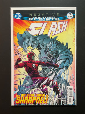 The Flash 29 DC Universe Rebirth 2017 Shrapnel Appearance